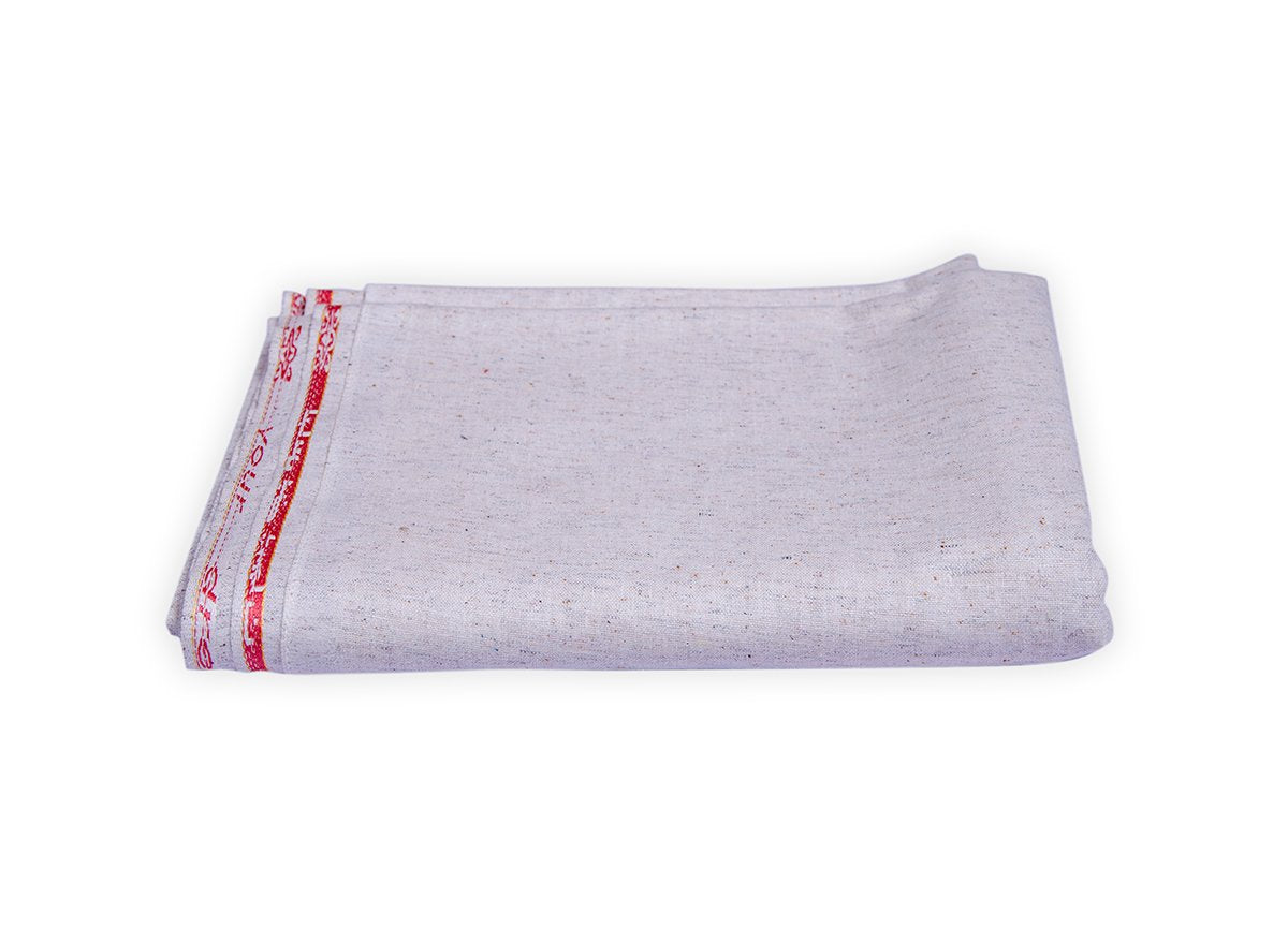 NS-058 Off-White Unstitched Khaddar Karandi Fabric for Winter