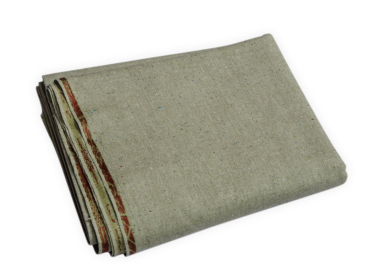 NS-058 Light Green Unstitched Khaddar Karandi Fabric for Winter