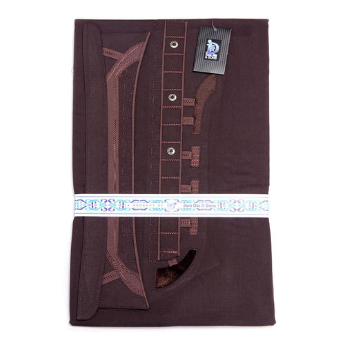 275-H Unstitched Wash n Wear Embroidered Suit