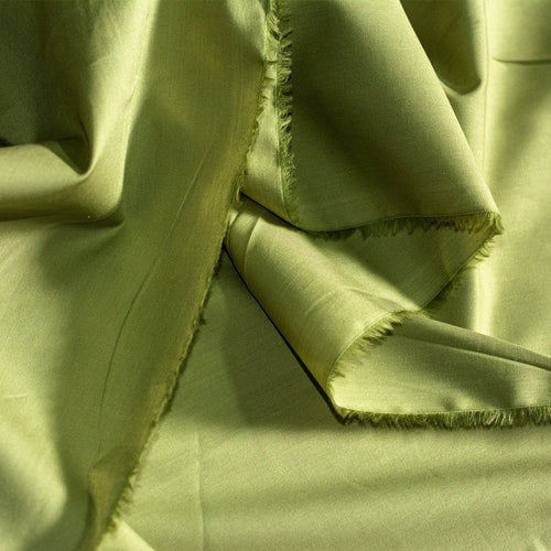 NS-610 Mustard Green Unstitched Selection Cotton Fabric for Summer